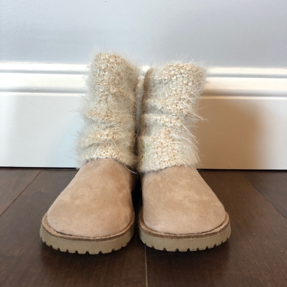 Sweater booties